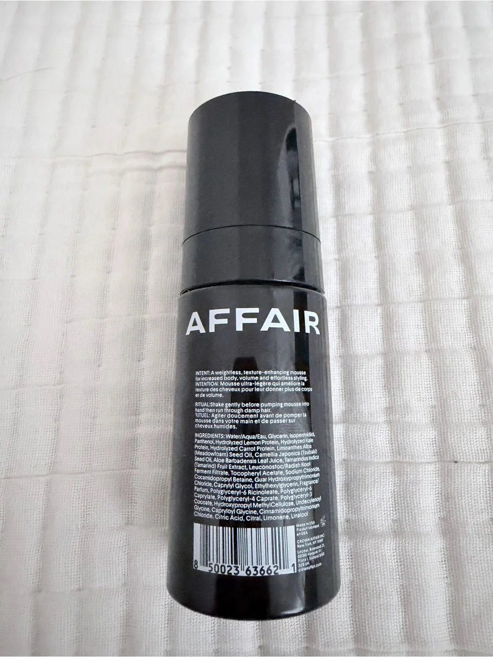 Crown The Texturizing Air Dry Hair Mousse Travel 🧳 Size